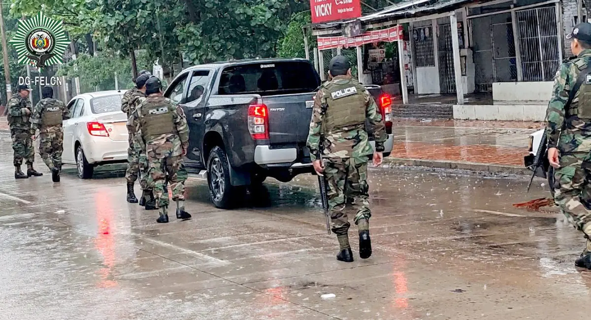 El policía fue interceptado en un punto de control/FELCN
