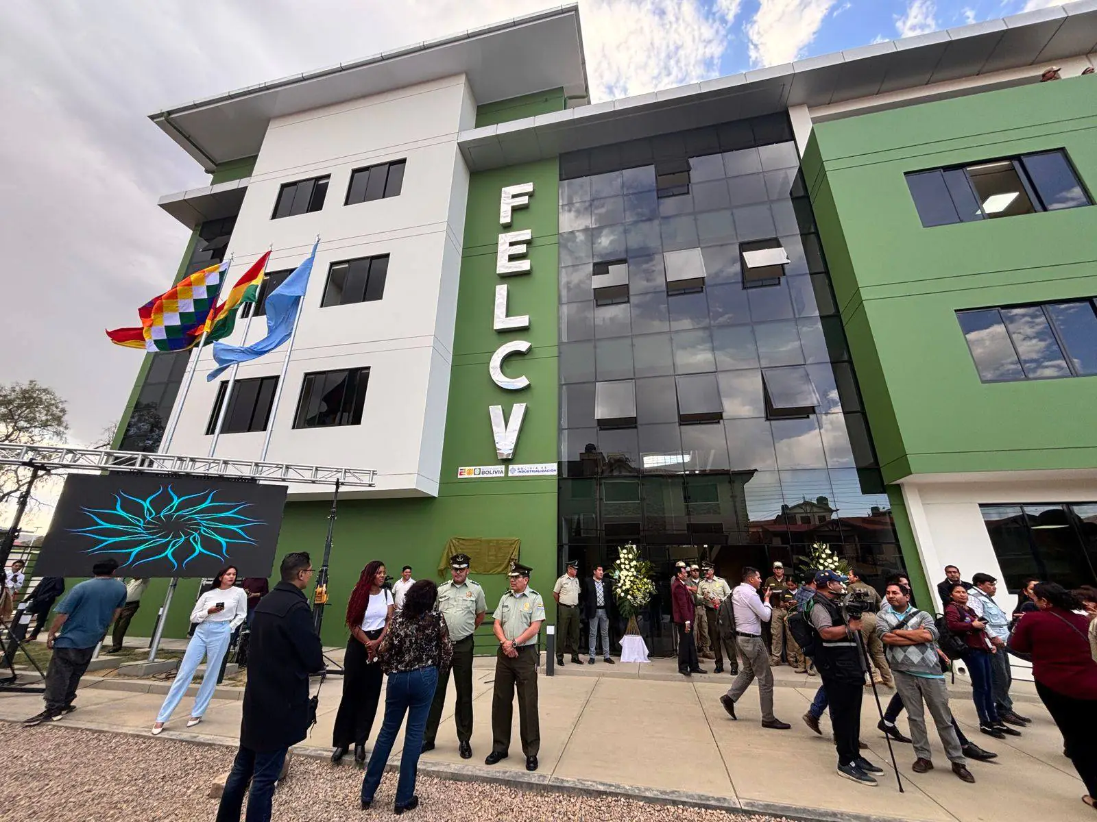En Cochabamba fue inaugurada la primera FELCV integral de Bolivia. FOTO: Servicio Plurinacional de la Mujer