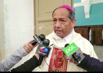 El arzobispo de Sucre), Ricardo Centellas, reiteró que la Iglesia colaborará con las investigaciones.