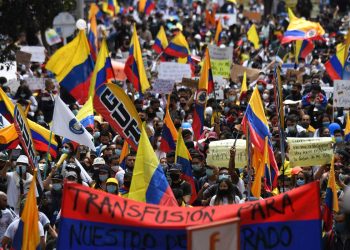 Octavo día de protestas contra Duque en Colombia