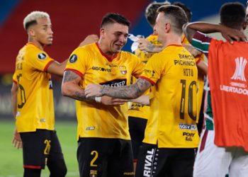Barcelona elimina a Fluminense y aguarda por Flamengo en semis de Libertadores