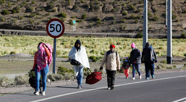 Una menor migrante de nueve meses muere en la frontera entre Bolivia y Chile