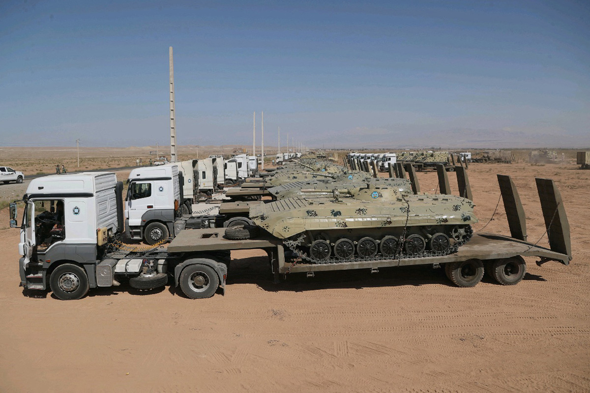 Irán lanzó maniobras militares cerca de Azerbaiyán