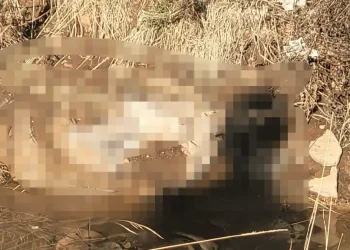La niña, víctima de infanticidio, fue hallada enterrada cerca de un río seco, en Laja. FOTO: Fiscalía de La Paz