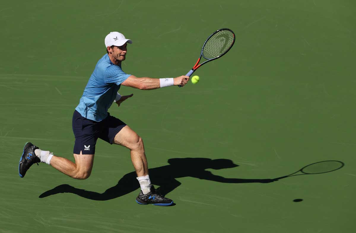 Andy Murray doblega al emergente Alcaraz en Indian Wells; Tsitsipas, Zverev y Fernandez avanzan