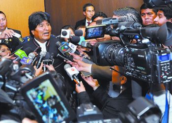 Evo Morales y el aparato mediático antimasista