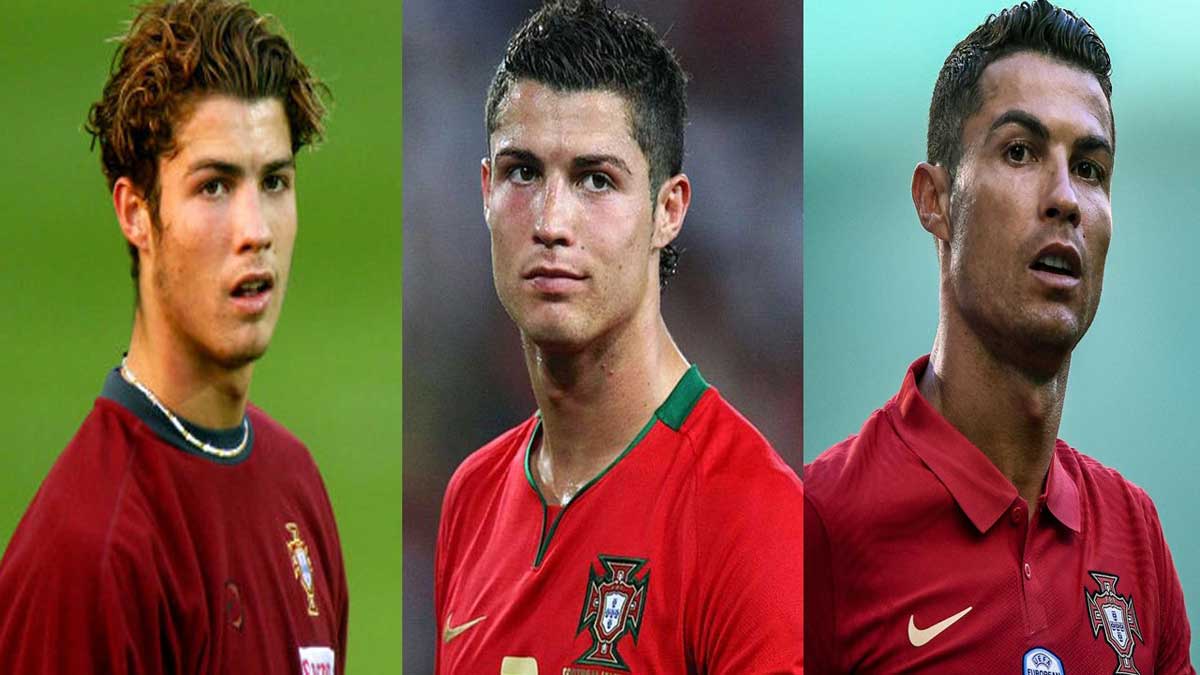De adolescente a mito, las edades de Ronaldo en la Euro