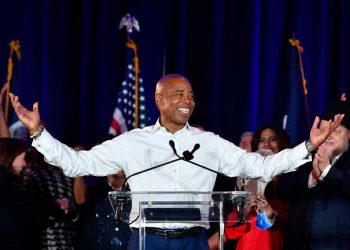 Expolicía Eric Adams, nuevo alcalde de Nueva York