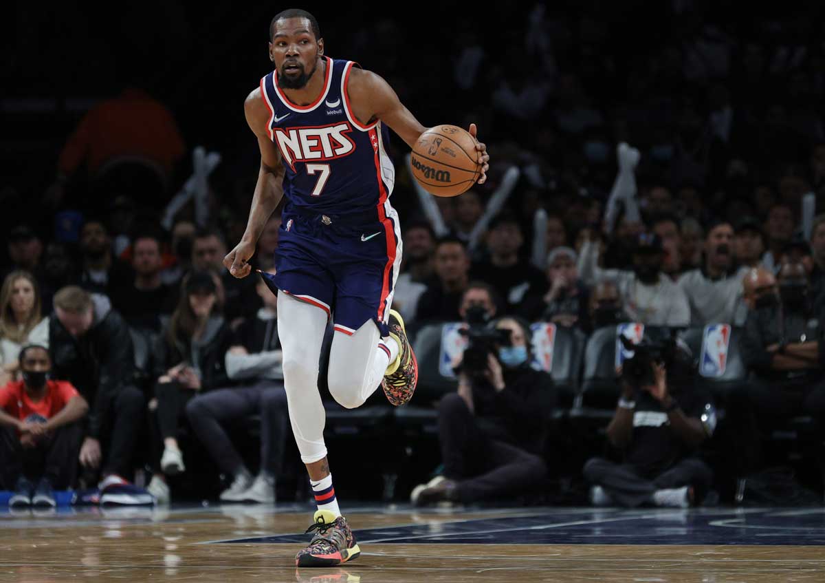 Astro Kevin Durant dicta cátedra en triunfo de los Brooklyn Nets