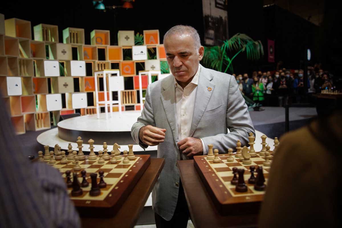 Garry Kasparov, del ajedrez a la defensa de las libertades frente a los excesos de internet
