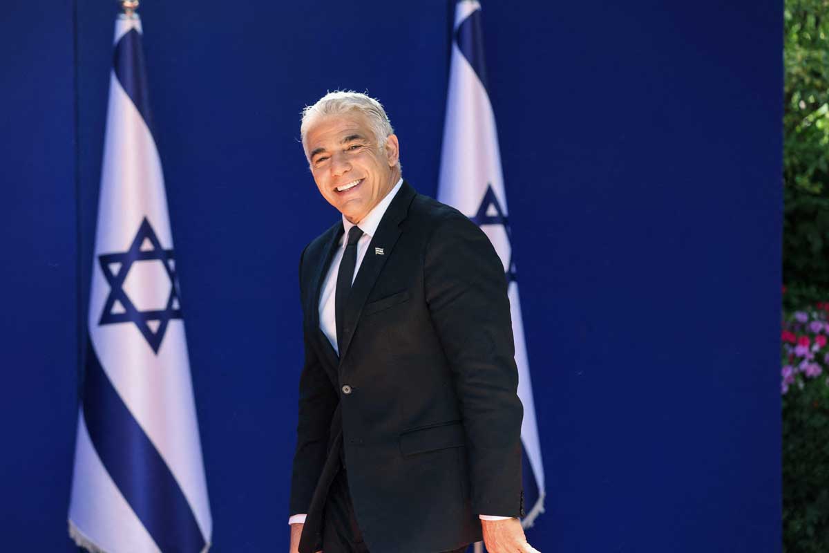 Lapid quiere poner fin a las relaciones ‘hostiles’ entre Israel y sus aliados