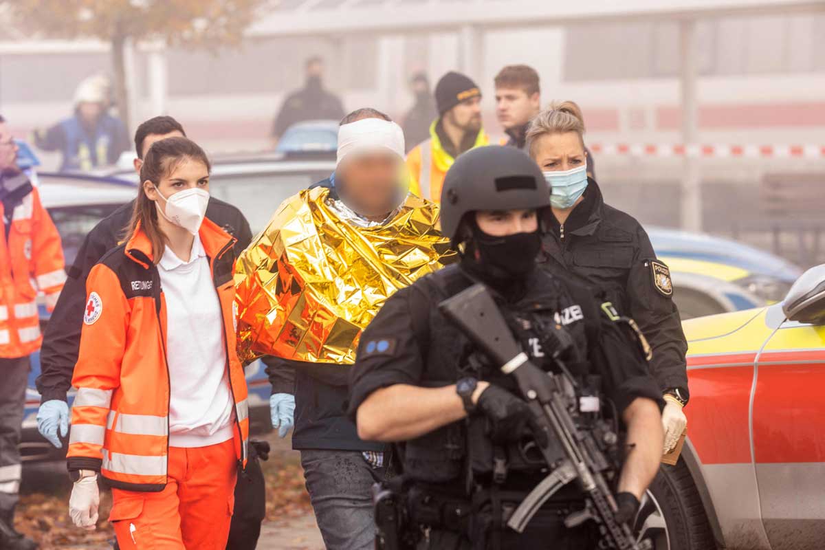 Varios heridos en un ataque con arma blanca en Alemania