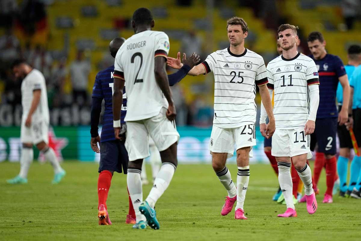 Alemania y Löw, amenazados por un nuevo desastre tras el 0-1 con Francia