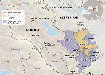 Siete soldados de Azerbaiyán muertos en combates contra Armenia