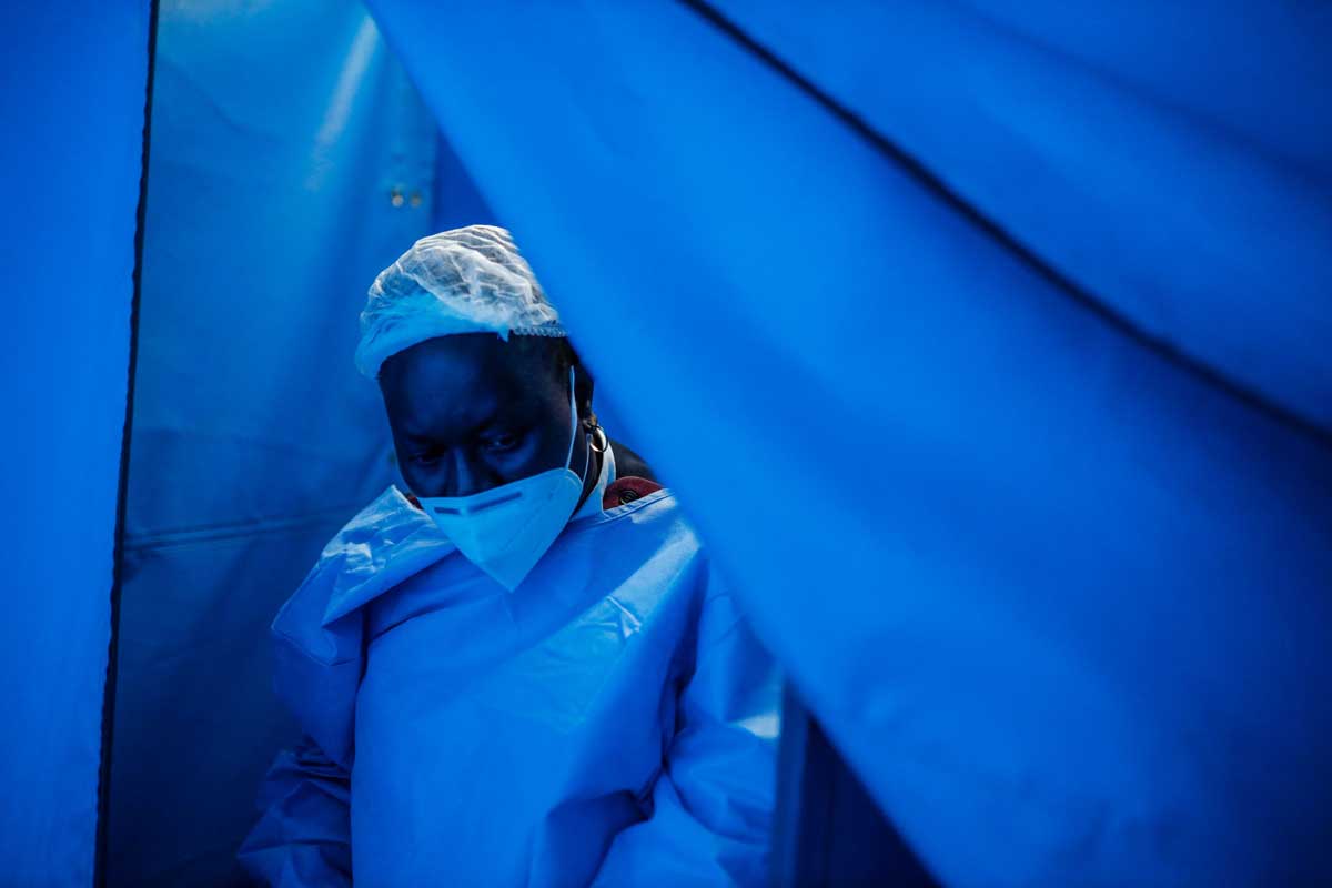 Sudáfrica superará los 10.000 nuevos casos diarios de COVID-19 esta semana