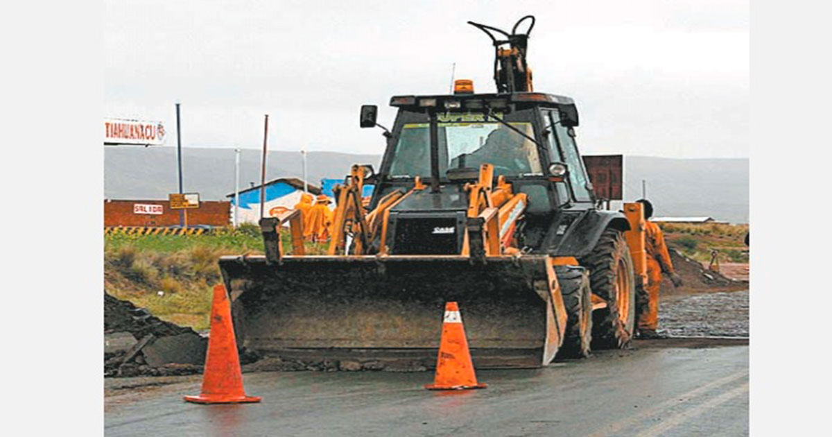 Trabajos de ABC en carreteras.