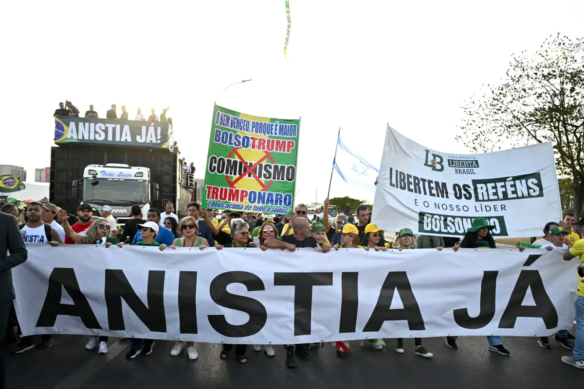 Los seguidores de Bolsonaro se movilizaron/AFP