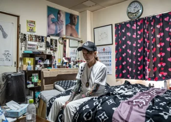 Mako Nishimura, fue la primera mujer Yakuza/AFP