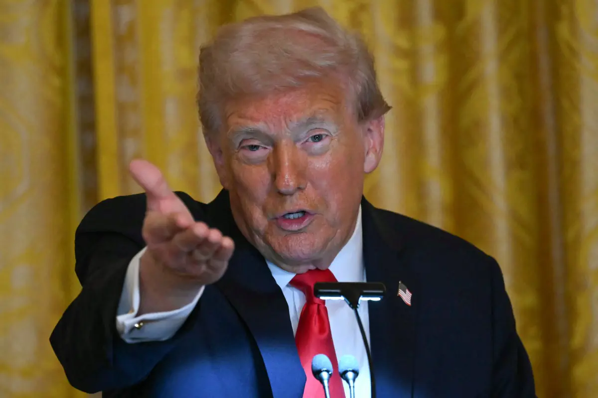Donald Trump habla de las medidas que aplicará contra Venezuela/AFP