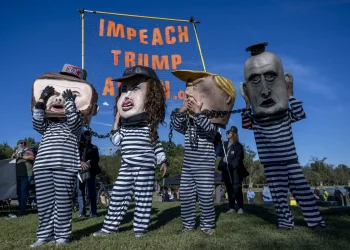Los manifestantes rechazan las políticas de Donald Trump/AFP