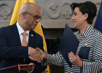 El acuerdo fue firmado en Quito/AFP