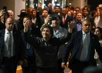 Milei logró un sorpresivo triunfo en las legislativas/AFP