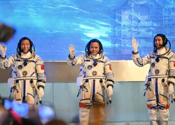 La misión espacial china/AFP