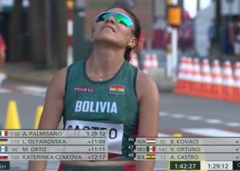 Castro se ubica en el puesto 48 en la marcha de los Juegos Olímpicos de Tokio