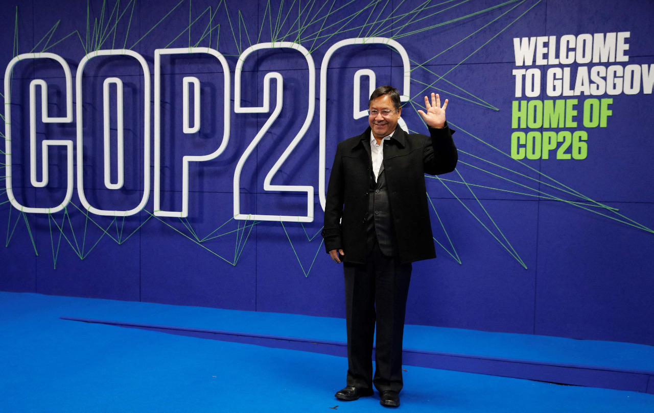 En la COP26, Arce evaluará el Acuerdo de París y ratificará pedido de una Justicia Climática