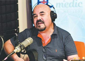 Barrenechea, en una reciente visita a los estudios de La Razón.