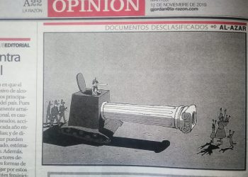 En su informe, el GIEI denuncia la censura y las amenazas al caricaturista Al-Azar