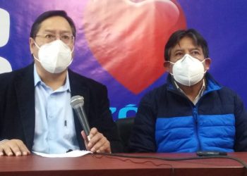 Arce y Choquehuanca frente al paro: ‘No vamos a permitir que otra vez pase lo de 2019’