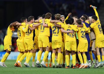 FC Barcelona se proclamó campeón de Liga goleando 4-2 al Espanyol