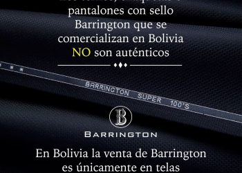 Las telas Barrington mundialmente reconocidas por su prestigio y calidad