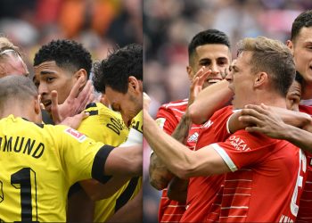 Bayern Múnich y Borussia Dortmund golean en su vibrante pulso por el título