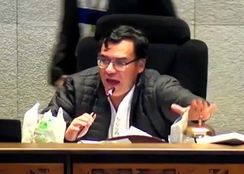 El presidente de la Cámara de Diputados, Jerjes Mercado. Foto: Captura