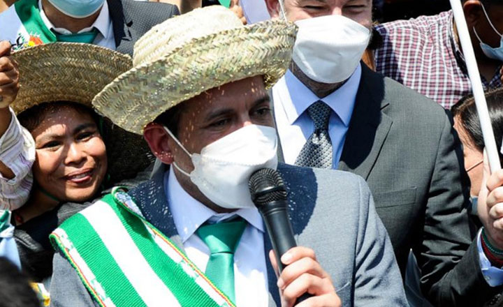 Justicia pide informe a Cancillería para sustentar denuncia contra Camacho