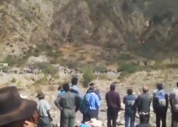 Tensión en Capinota por disputas de agua, el Gobierno envía 100 policías a la zona