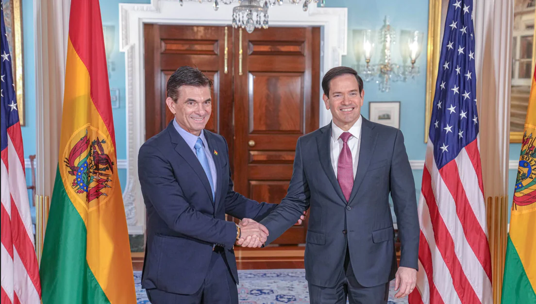 Rubio reafirma el compromiso de EEUU de ‘una sólida alianza’ con Bolivia