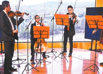 El cuarteto estuvo en el ‘Piedra, papel y tinta’, de La Razón.