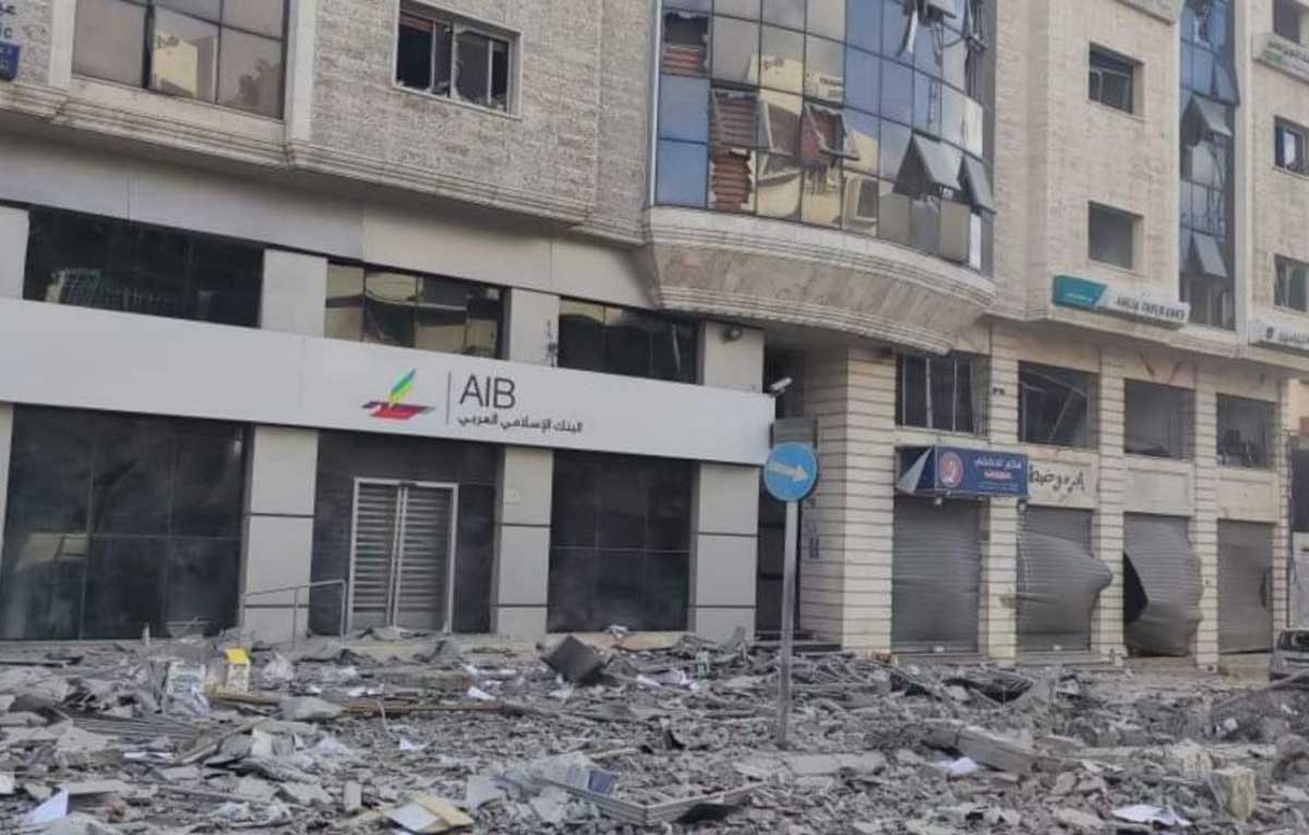 Al Rimal en Gaza, de barrio de moda a puros escombros