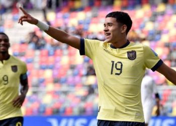 Ecuador humilló 9-0 a Fiyi y clasificó a octavos del Mundial Sub-20