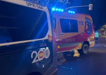 La Policía y paramédicos llegaron al domicilio en Madrid/RRSS