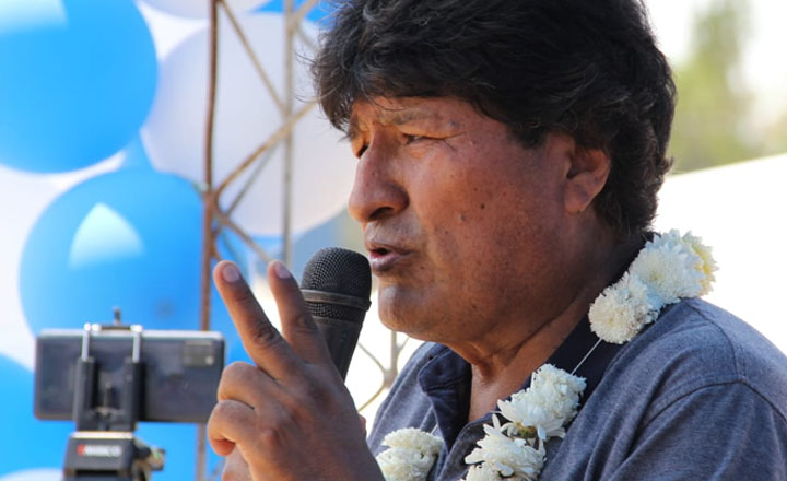 Morales condena el anunciado paro cívico, pero ratifica la protesta del 12 de octubre
