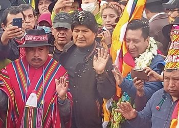 Morales anuncia que la fuerza de la marcha de respaldo a Arce ‘va a reventar La Paz’ el lunes