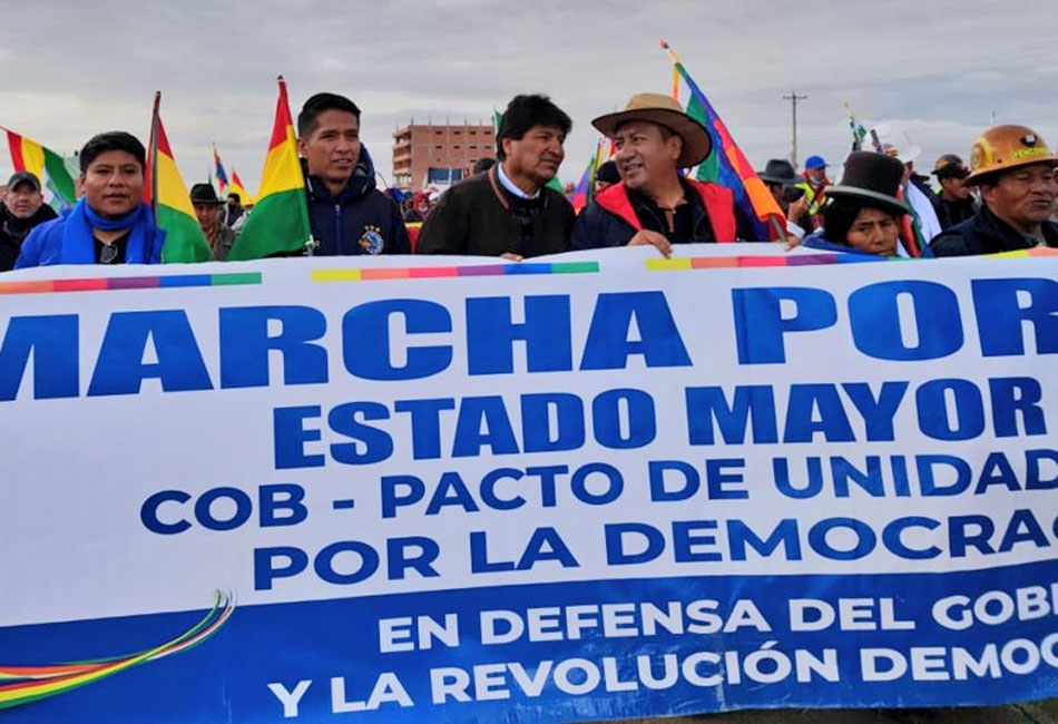 Evo Morales: ‘No habrá golpe, si a mí me hicieron golpe, al Lucho no lo van a hacer’