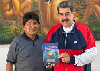 Evo Morales visita Venezuela y se reúne con Nicolás Maduro