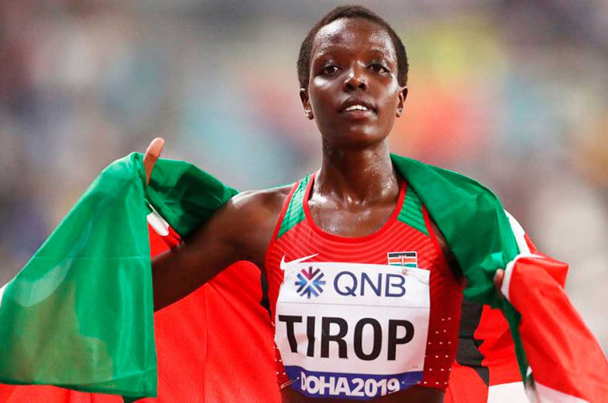 La atleta keniana Agnes Tirop encontrada muerta