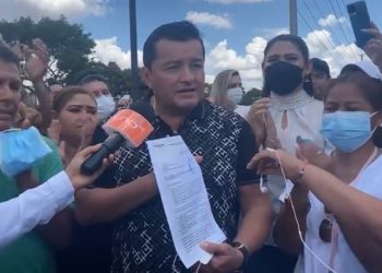 Fernández visita a los bloqueadores y pide a Arce convocar urgente al diálogo