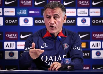 Christophe Galtier, DT PSG, acusado de racismo